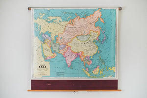 Schoolhouse Map of Asia
