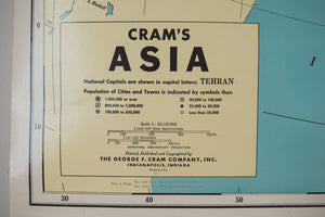 Schoolhouse Map of Asia