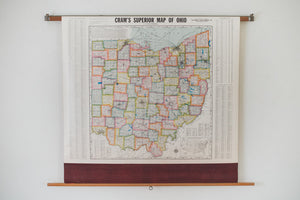Schoolhouse Map of Ohio