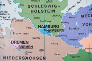 Schoolhouse Map of Germany