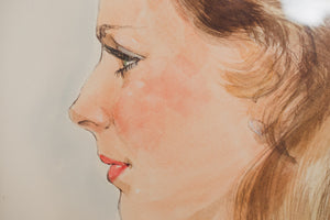 Watercolor Sketch Portrait