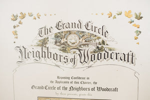 1930 Woodcraft Charter