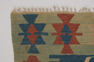 Vintage Wool Kilim Rug