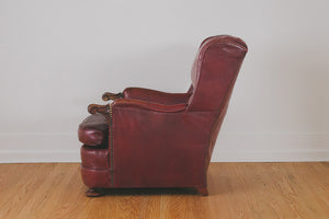 Antique Leather Club Chair