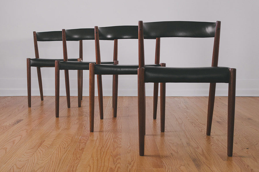 MCM Walnut Dining Chairs