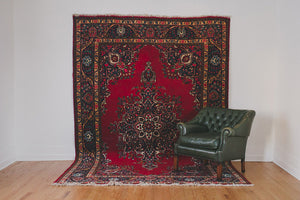 Large Vintage Persian Rug