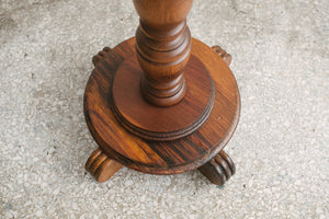 Carved Plant Stand