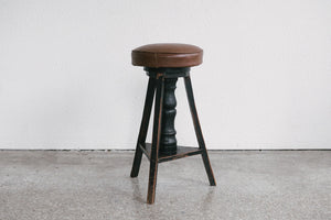 Leather Piano Stool