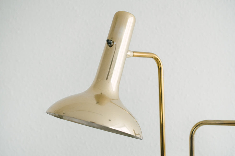 Brass Double Lamp