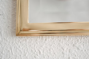 Small Brass Mirror