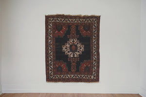 Hand Knotted Afshar Rug
