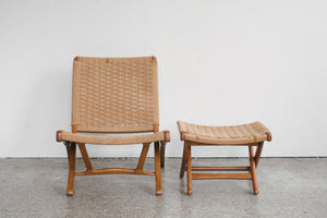 Japanese Chair & Ottoman