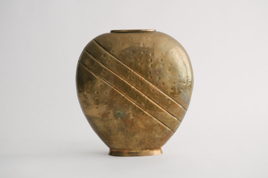 Large Brass Vase