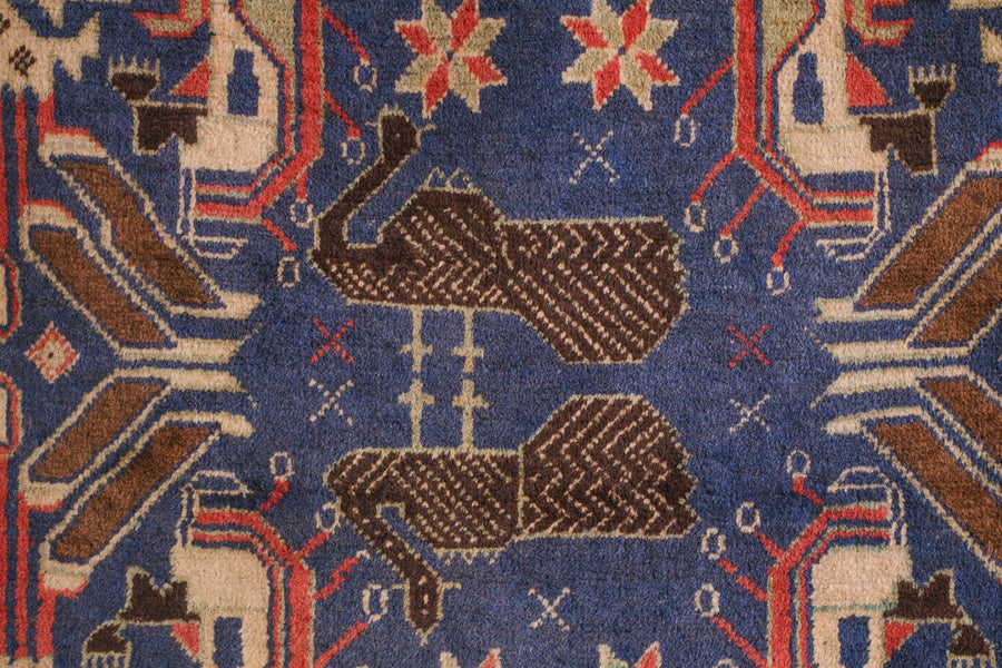 4x7 Baluch Rug