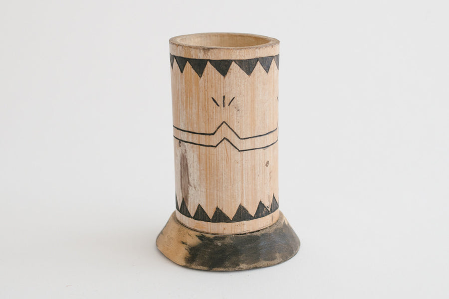 Carved Bamboo Vase