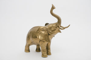 Large Brass Elephant