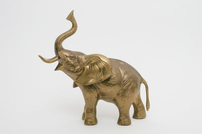 Large Brass Elephant - Homestead