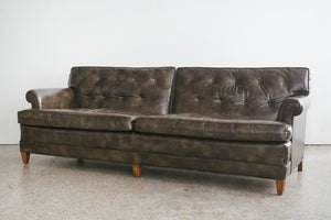 Henredon Leather Sofa