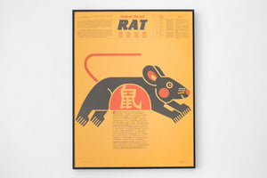 1984 Year of the Rat Print