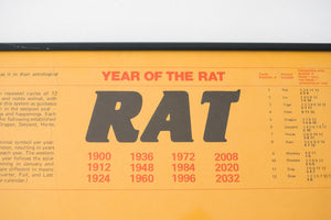1984 Year of the Rat Print