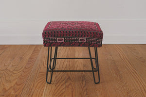 HS Collection Kilim Footstool