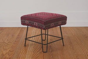 HS Collection Kilim Footstool