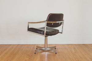 HS Collection Leather Chair