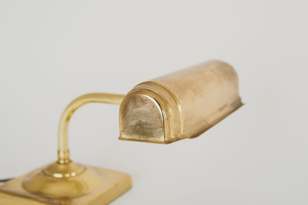 Brass Piano Lamp - Homestead