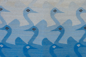 Vintage MCM Handwoven Tapestry
