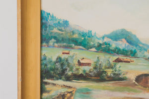 Vintage Landscape Painting