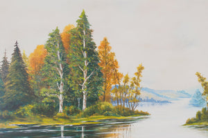 Vintage Landscape Painting