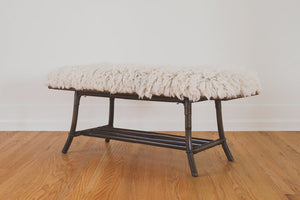 HS Collection Wool Bench