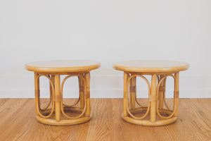 MCM Bamboo Side Tables