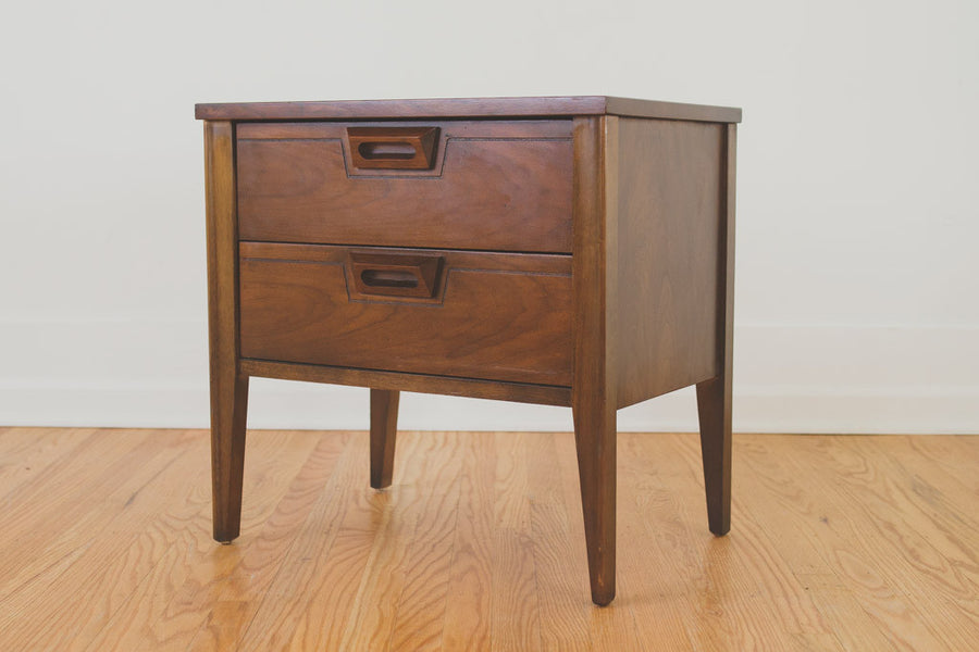 MCM Walnut Nightstands