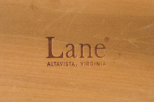 Lane Leather Storage Stool