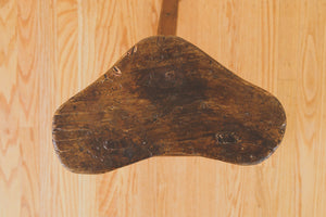 Rustic Japanese Wood Stool