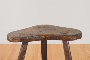 Rustic Japanese Wood Stool