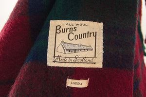 Scottish Tartan Wool Blanket