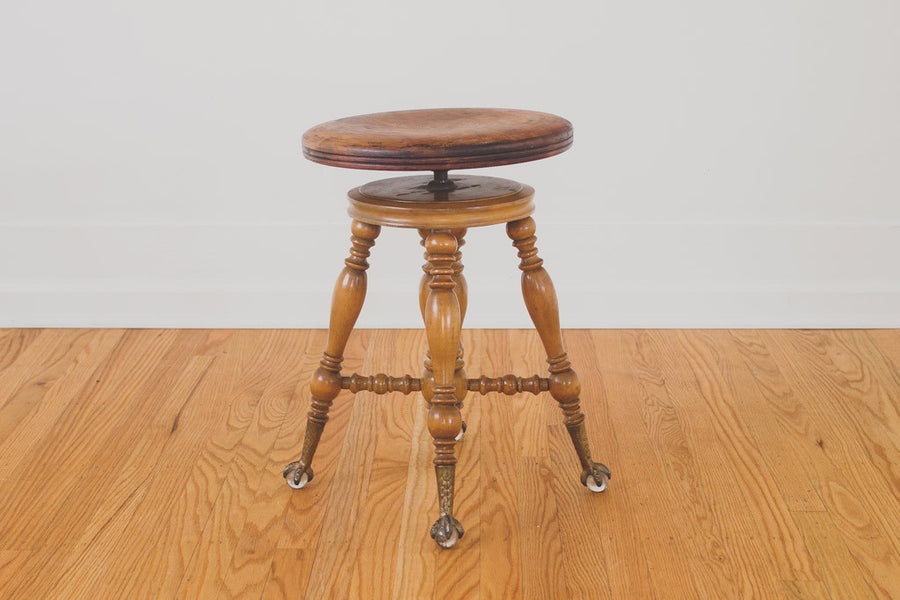 Vintage Piano Stool