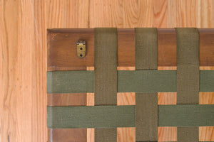 Woven Military Bench
