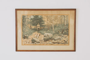 Vintage Hunting Print