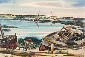 Cape Cod Watercolor Sketch