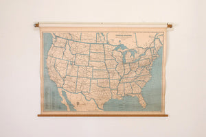 US Highway Schoolhouse Map