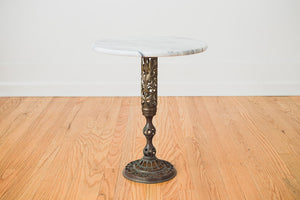 Marble & Brass Table
