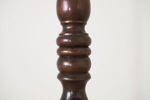 Carved Wood Lamp