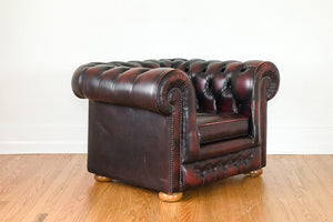 English Chesterfield Chair