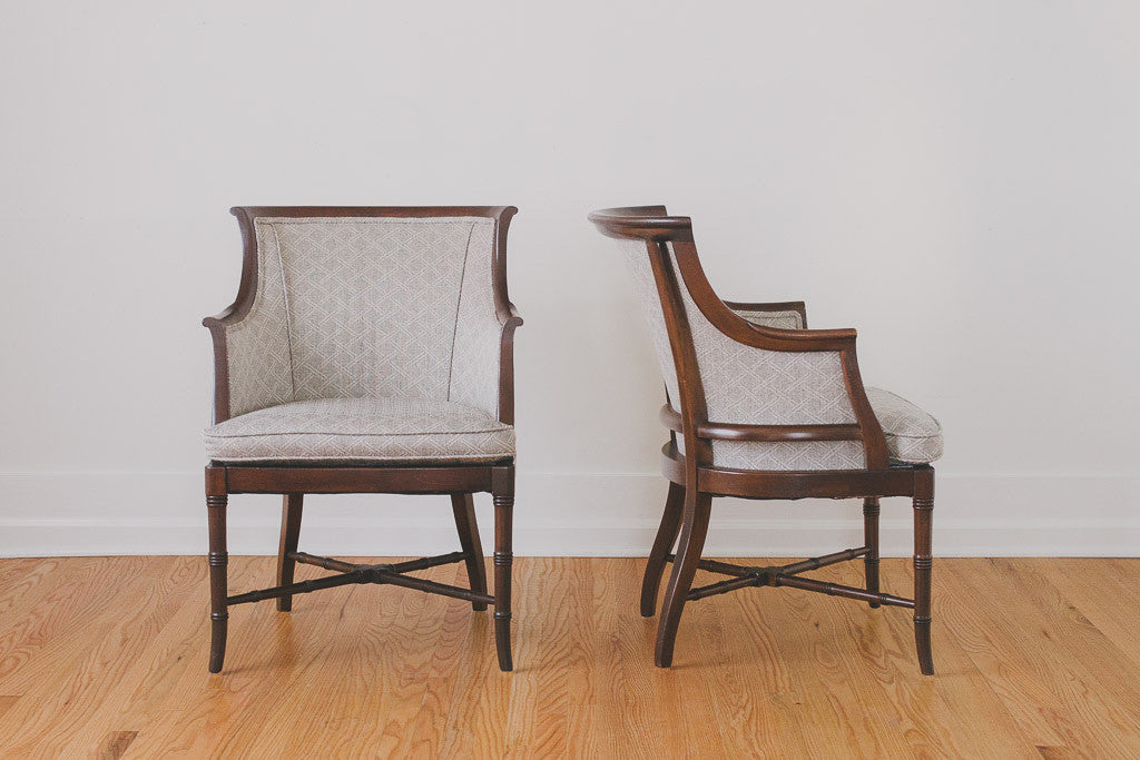 Emerald Velvet Wing Chair - Homestead Seattle