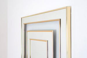 MCM Gold & Lucite Mirror