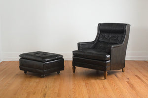 Drexel Madsen Chair & Ottoman