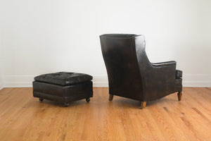 Drexel Madsen Chair & Ottoman